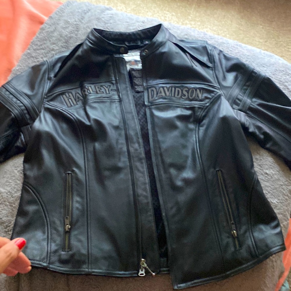 Genuine leather Harley Davidson jacket